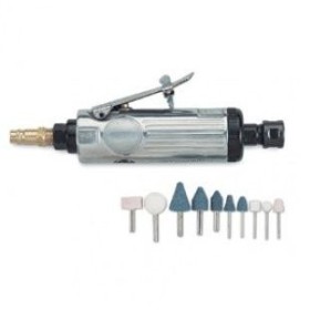 Abac Szlifierka Prosta Pneumatyczna + Komplet Kamieni