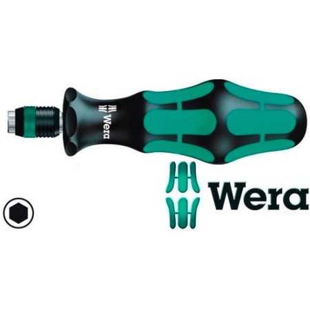 Wera Rękojeść Do Bitów/Grotów Szybkomocująca 1/4" X 119 Mm