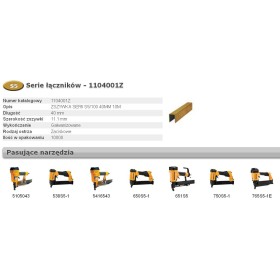 Bostitch Zszywki S5 40Mm 10 000 Szt