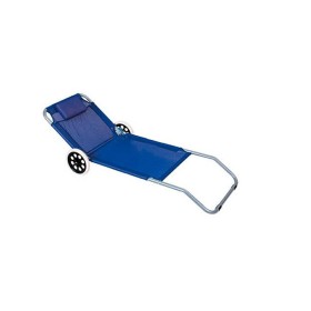 Master Party Leżak Plażowy Z Poduszką Na Kółkach