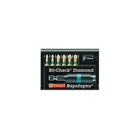 Wera Bity Diamentowe + Uchwyt Rapidator 8755-6 Bdc Bity Pz