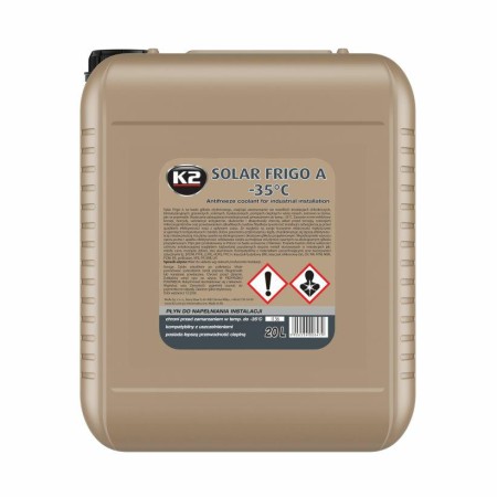 K2 Płyn Na Bazie Glikolu Etylenowego Do Instalacji Chłodniczych Solar Frigo A -35C 20L