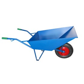 Taczka Budowlana 85L Koło Pneumatyczne Balacha 1,3Mm Szara