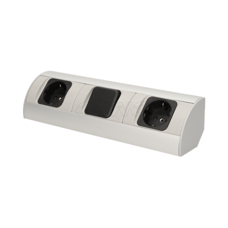 Orno Gniazdo Meblowe 2 X 2P+Z Schuko