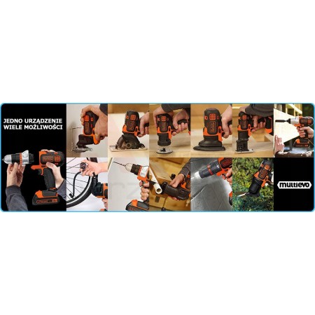 Black+Decker Głowica Multievo - Pilarka Szablowa  Mtrs10