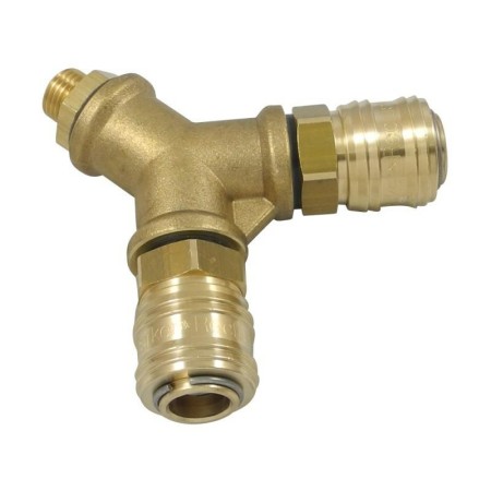 Rectus Dwójnik 2 X Szybkoz.żeńskie Gwint Zewnętrzny 1/2"