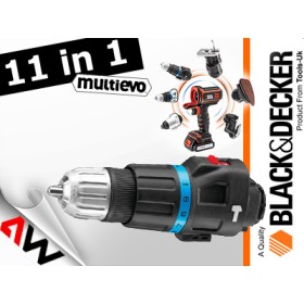 Black+Decker Głowica Multievo Do Wiercenia Udarowego 2-Biegi Mthd5