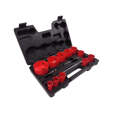 Otwornica Bi-Metal 17Szt /Stoner Walizka Plastikowa