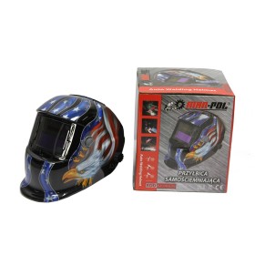 Mar-Pol Przyłbica Spawalnicza Samościemniająca Orzeł Czarna