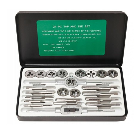 Rockforce Gwintowniki+Narzynki Kpl. 24Cz