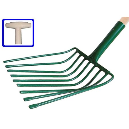 Kard Widły Do Kamienia 9-Zębów Z Trzonkiem Typu "T" 100Cm