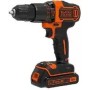 Black+Decker Wkrętarka Udar.18V/2X2,0Ah/Walizka 40/17,5Nm