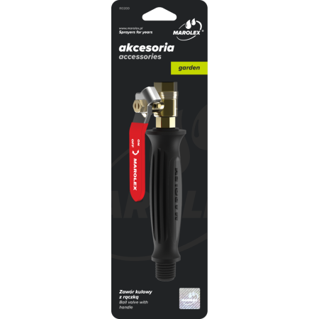 Marolex Zawór Kulowy 3/8" Z Rączką