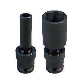 King Tony Nasadka Krótka Udarowa 1/2"  6-Kątna 21X64 Z Przegubem