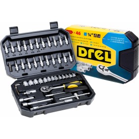 Drel Zestaw Kluczy 46Cz. 1/4"