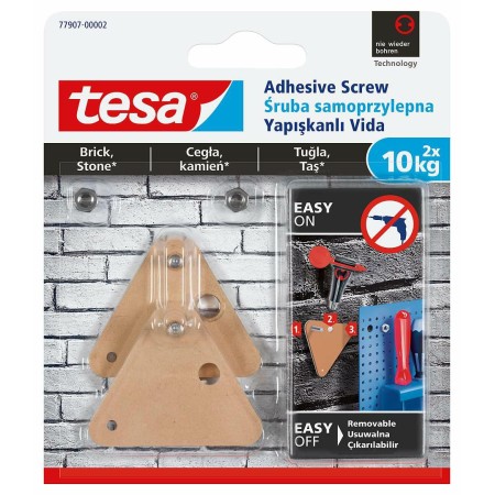 Tesa Śruba Samoprzylepna Na Zewnątrz 10Kg /Trójkąt