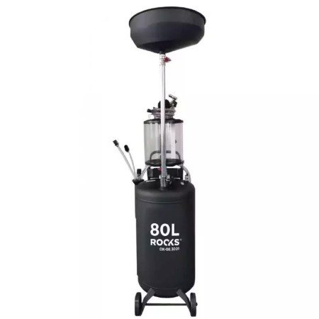 ROOKS ZLEWARKO WYSYSARKA PNEUMATYCZNA ZE ZBIORNIKIEM KONTROLNYM 80L