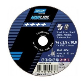 Norton Tarcza Norline Do Metalu 350Mm X 4.0Mm X 20Mm -T41  A24T  Do Sthila   66252848833