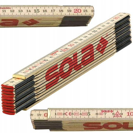 Sola Miara Składana Drewniana 2,4M H 2.4/12