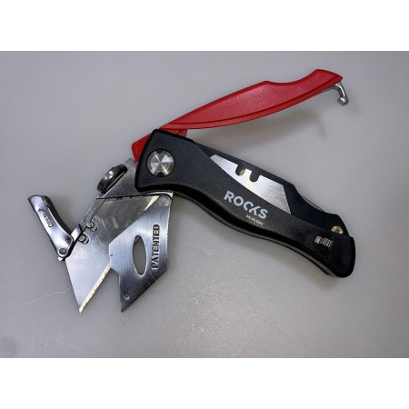 Rooks Nóż Trapezowy Składany