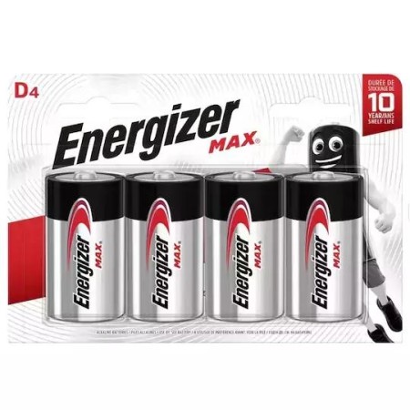 Energizer Bateria Max Lr-20  Alk.  4Szt.