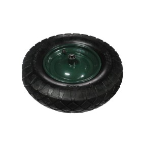 Mar-Pol Koło Do Taczki Pneumatyczne 400, Felga Metal, Łożysko+Oś, 6 Warstw