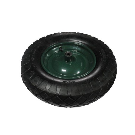 Mar-Pol Koło Do Taczki Pneumatyczne 400, Felga Metal, Łożysko+Oś, 6 Warstw