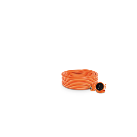 Przedłużacz Ogrodowy 10M 3X1 Pomarańczow