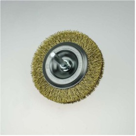 Szczotka 100Mm Tarczowa/Trzpień Mosiądz