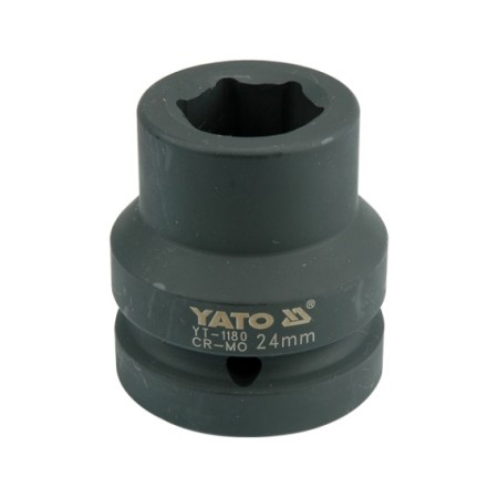 Yato Nasadka Udarowa  6-Kątna  1"  Krótka 24Mm