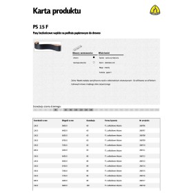 K.pasy Bezk. 150* 720 Gr.100  Ps 15 F /1 Sztuka