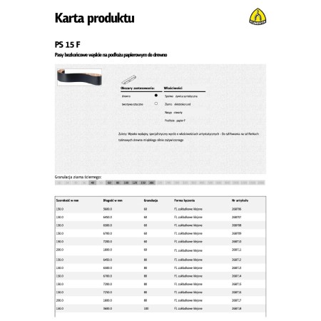 K.pasy Bezk. 150* 720 Gr.180  Ps 15 F /1 Sztuka