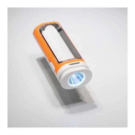 Tiross Latarka Ładowalna Led 2W+10Smd