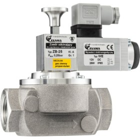 Zawór grzybkowy ZB-40 zawór grzybkowy, gwint 1 1/2", cewka 12V