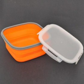 Tiross Pojemnik Silikonowy 15X13X7 Cm