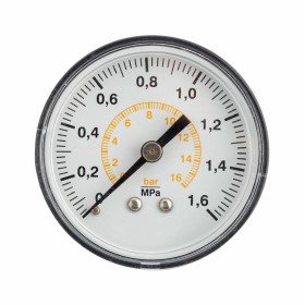 Awtools Manometr Pneumatyczny 1/4" 16Bar, Do Powietrza