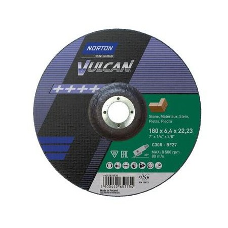 Norton Tarcza Vulcan Do Kamienia 230 X 3.0 X 22.2Mm-T41 C30R