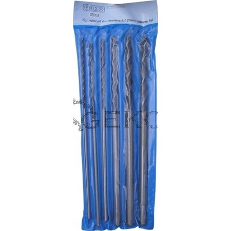 Wiertło Drewno Kpl. 6Szt./300Mm/G
