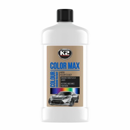 K2 Wosk Koloryzujący, Nabłyszcza I Chroni. Color Max 500 Biały  500Ml