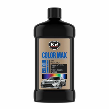 K2 Wosk Koloryzujący Nabłyszcza I Chroni. Color Max 500 Czarny 500Ml