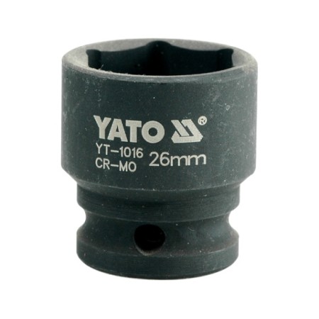 Yato Nasadka Udarowa  6-Kątna   1/2"  Krótka 26Mm