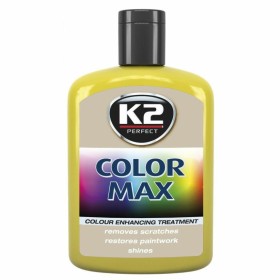 K2 Wosk Koloryzujący, Nabłyszcza I Chroni. Color Max 200 Żółty 200Ml
