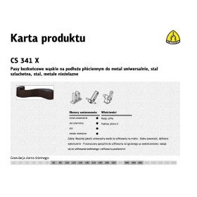 K.pasy Bezk.  50* 800 Gr.100  Cs341X /1Szt.