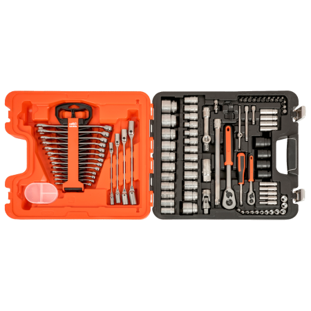 BAHCO ZESTAW KLUCZY 87+7el 1/2" / 1/4"