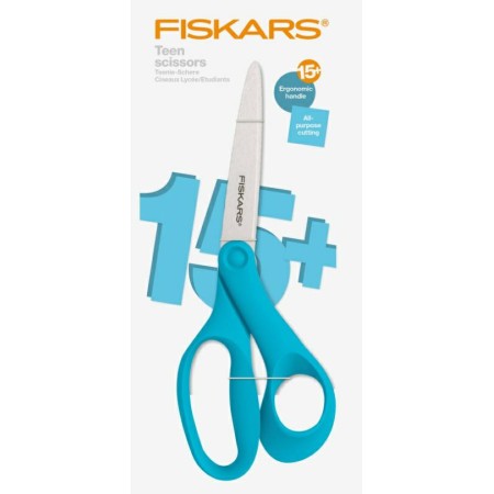 Fiskars Nożyczki Dla Nastolatków 20Cm Turkusowe