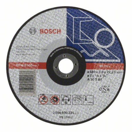 Bosch Tarcza Met.180Mm X 3,0Mm X 22,2Mm