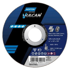 Norton Tarcza Vulcan Do Metalu 125X1.0X22.23-T41 A60S