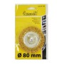 Szczotka Tarczowa Druciana Z Trzpieniem 80 Mm  Con-Ast-1808
