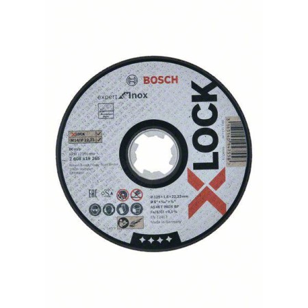 Bosch Tarcza Met.125Mm X 1,6Mm X 22Mm  X-Lock Expert