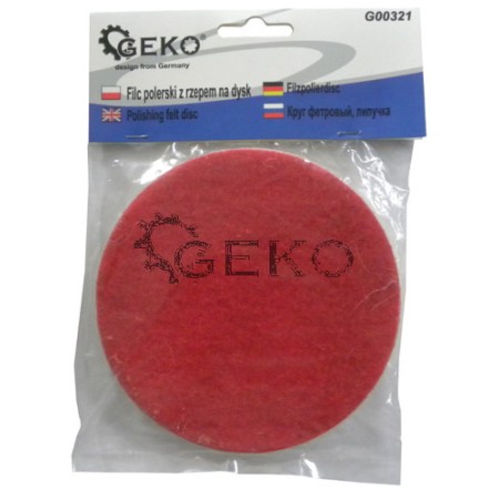Filc Polerski Z Rzepem Na Dysk 125X8Mm